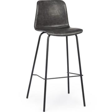 Tabouret de bar Kyra Vintage anthracite