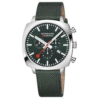 Mondaine  MSL.41460.LF.SET Cushion Chrono 