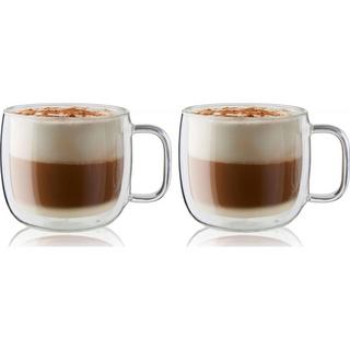 ZWILLING Sorrento Plus - Doppelwandiges Cappuccino-Glas, 450 ml (2-er Set)  