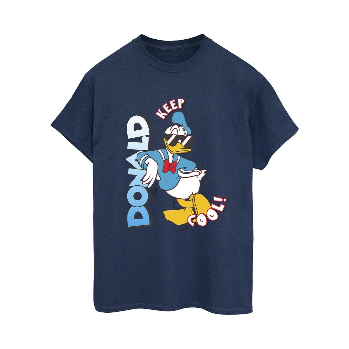 Image of Donald Duck Cool Tshirt Damen Marine XXL