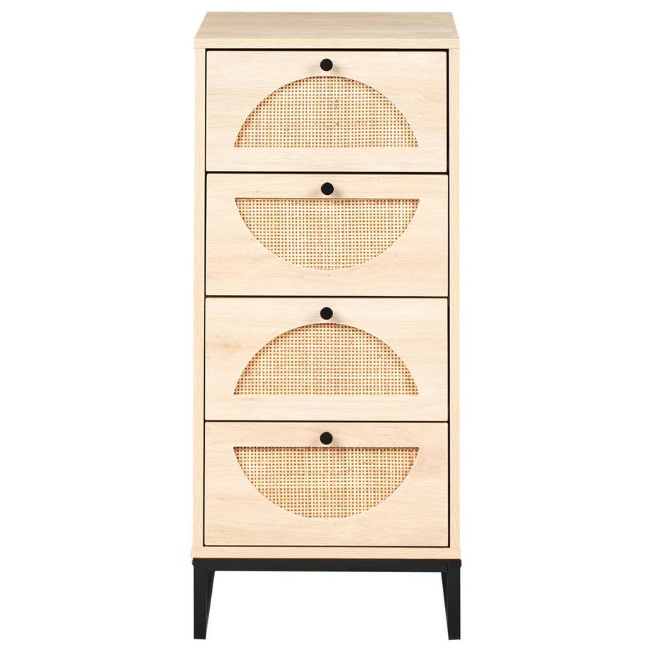 Beliani Cassettiera 4 cassetti en Pannello di fibre (LDF)  BOTWOOD  