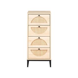 Beliani Cassettiera 4 cassetti en Pannello di fibre (LDF) Moderno BOTWOOD  