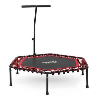 B2X Fitness-Trampolin mit Griff 127 cm Neo-Sport – sechseckig  