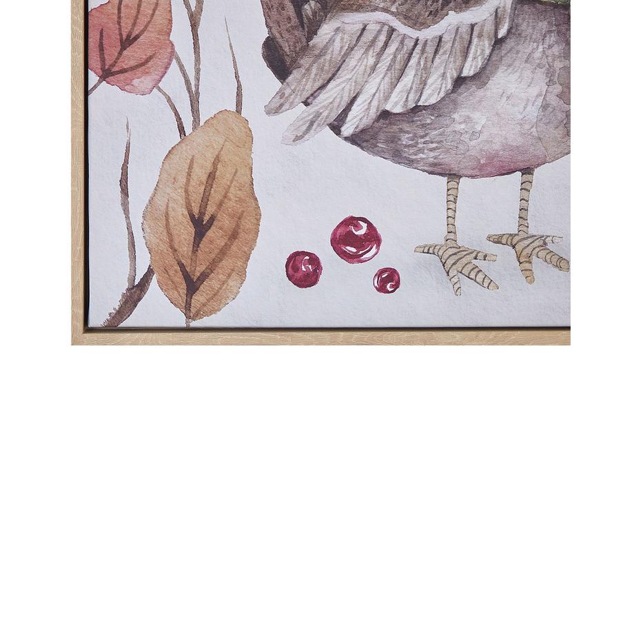 Beliani Imprimé sur toile en Tissu Moderne CASTRO  