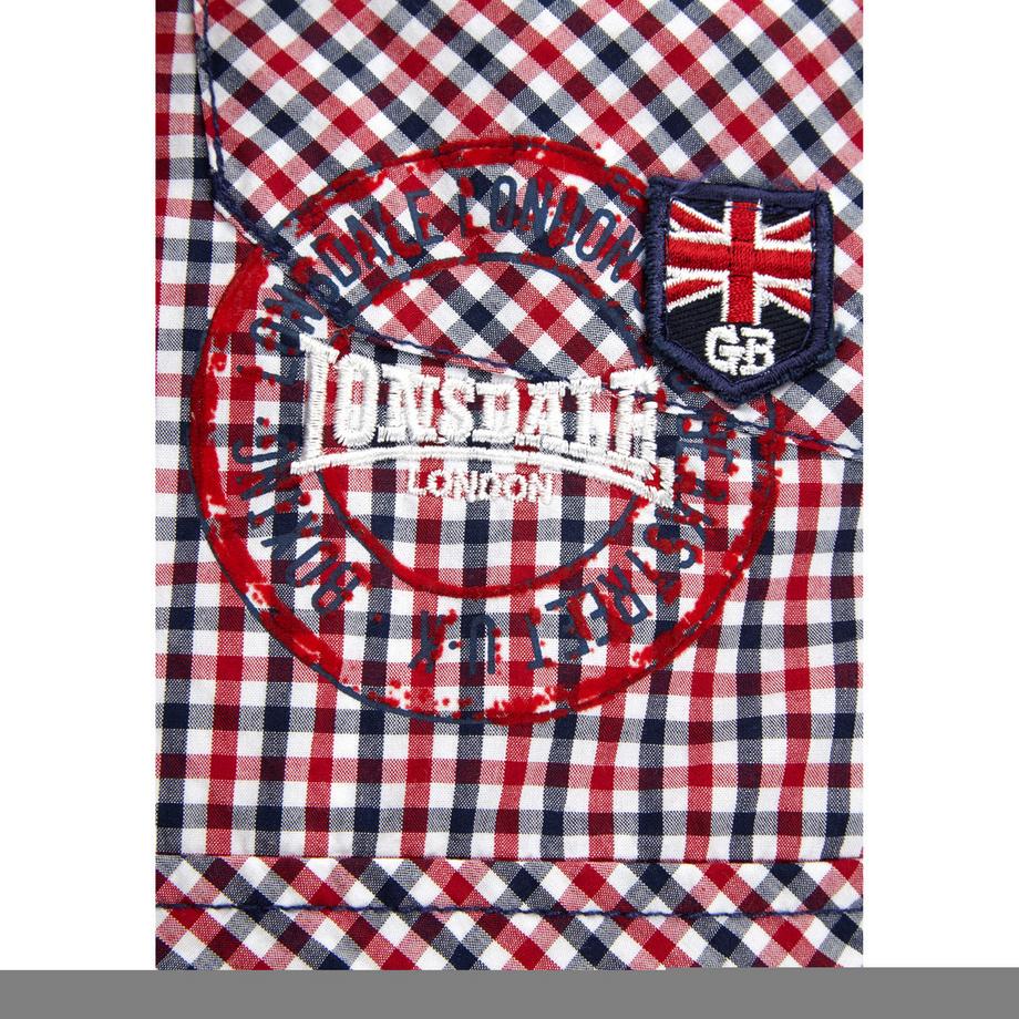 LONSDALE Reigate Kurzarmhemd Slim Fit  