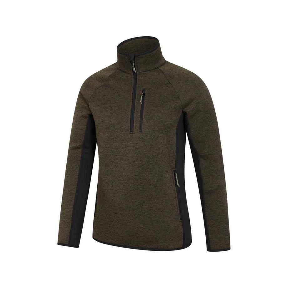 Mountain Warehouse Treston Zweifarbiges Half Zip Fleece Oberteil  