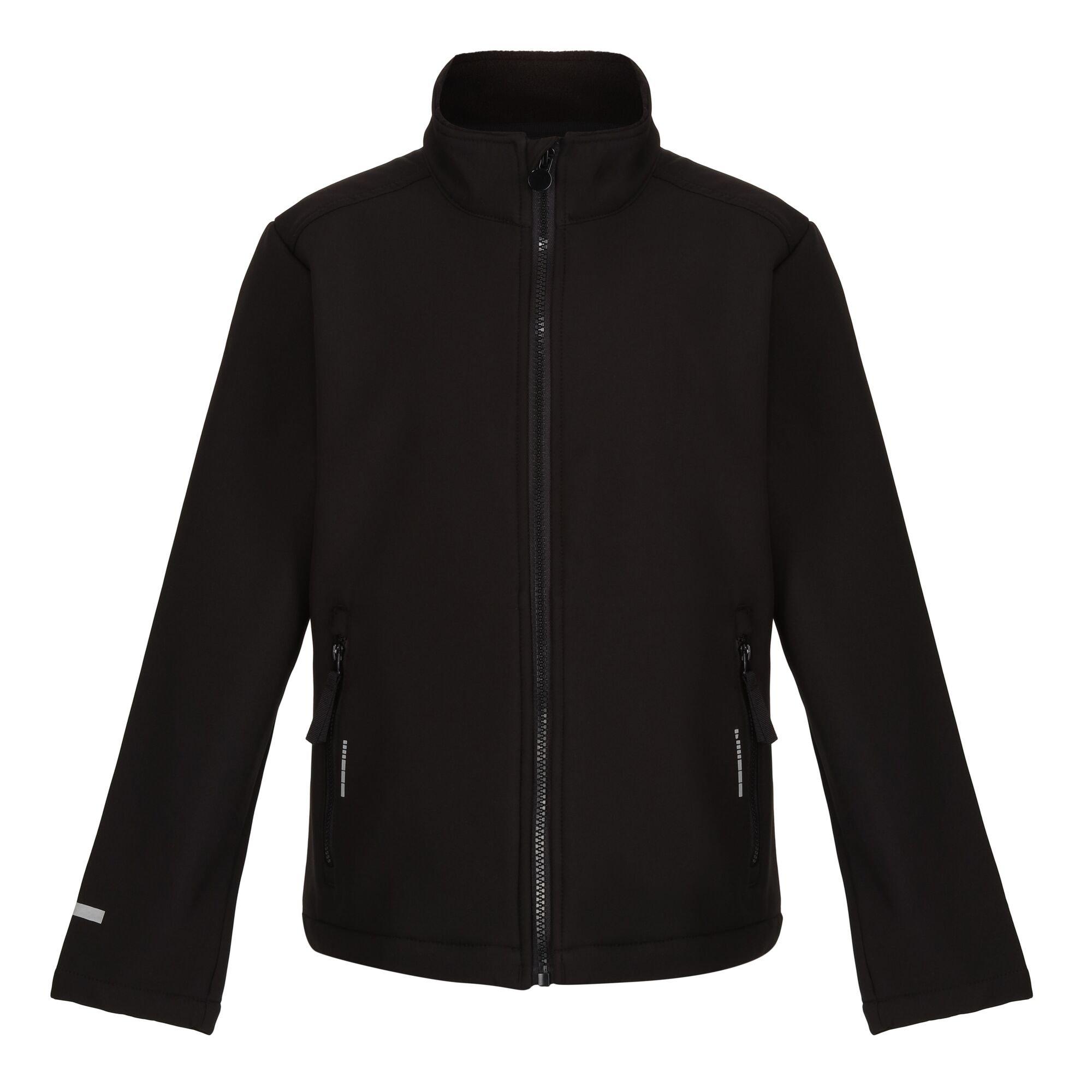 Image of Ablaze Softshelljacke Zweilagig Mädchen Schwarz 140