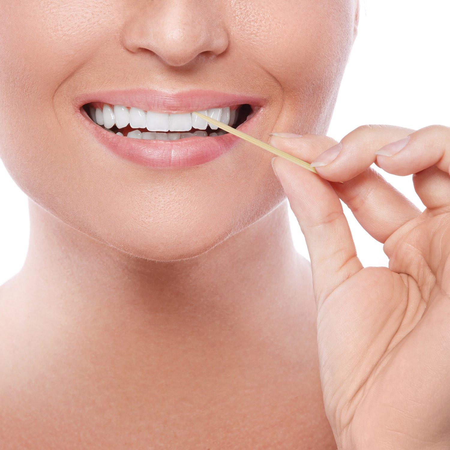 B2X  Cure-dents en bois, lot de 8000 