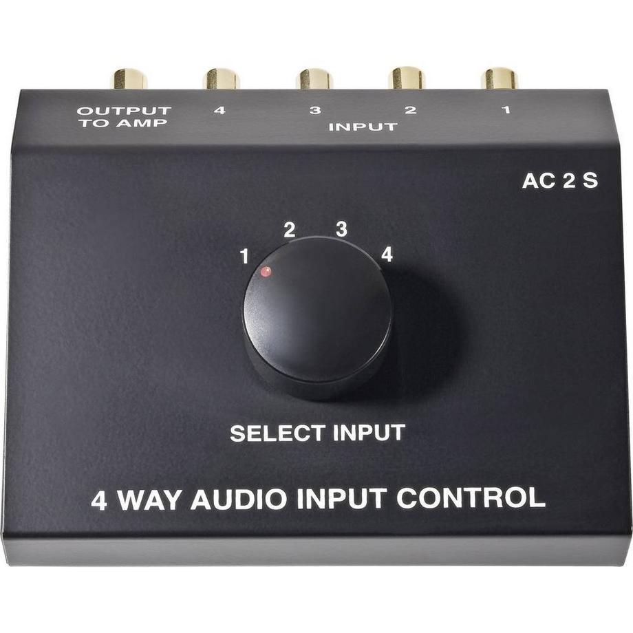 SpeaKa Professional  4 Wege Umschaltpult 