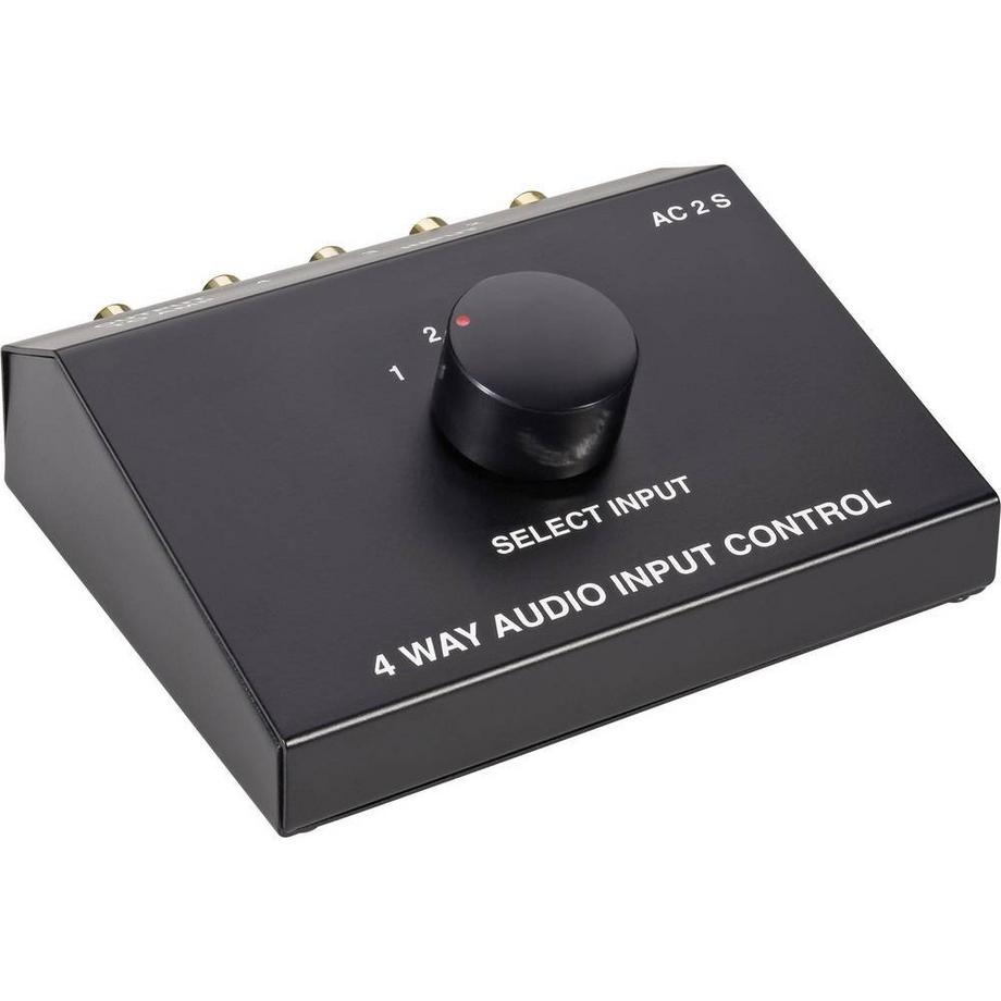 SpeaKa Professional  4 Wege Umschaltpult 
