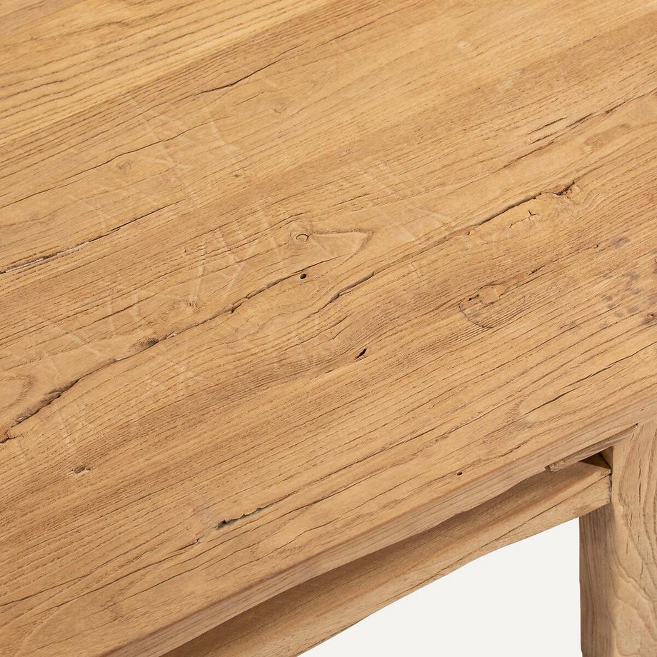 AM.PM Table en orme massif recyclé Sumiko  