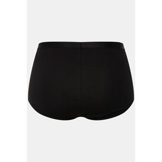 Ulla Popken  Culotte taille haute, semi-sculptante. Bande en satin à la taille. Collection Shapewear. 