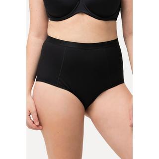 Ulla Popken  Culotte taille haute, semi-sculptante. Bande en satin à la taille. Collection Shapewear. 