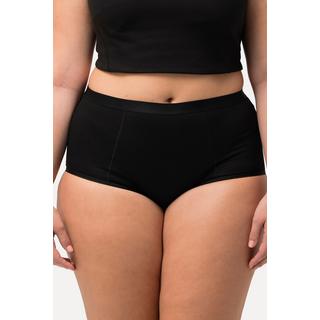 Ulla Popken  Culotte taille haute, semi-sculptante. Bande en satin à la taille. Collection Shapewear. 