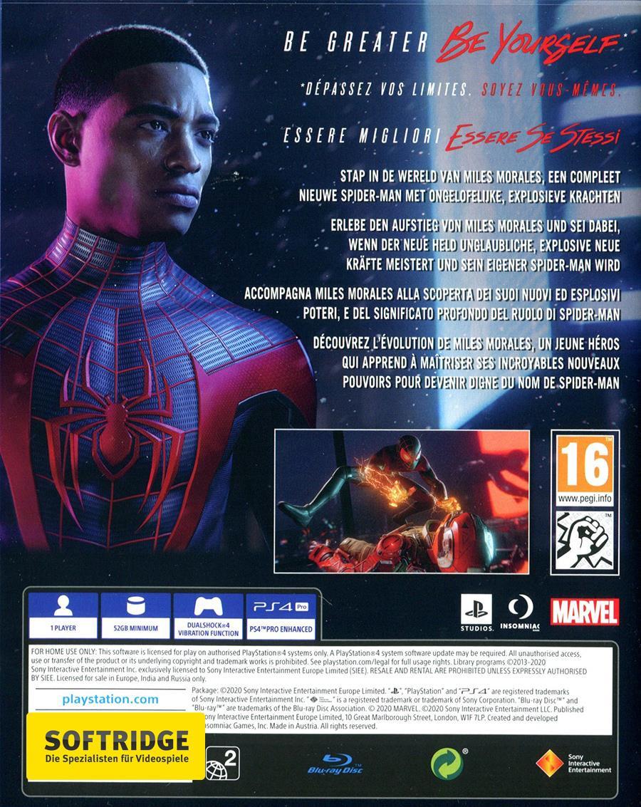 SONY  PS4 Marvel's Spider-Man: Miles Morales 