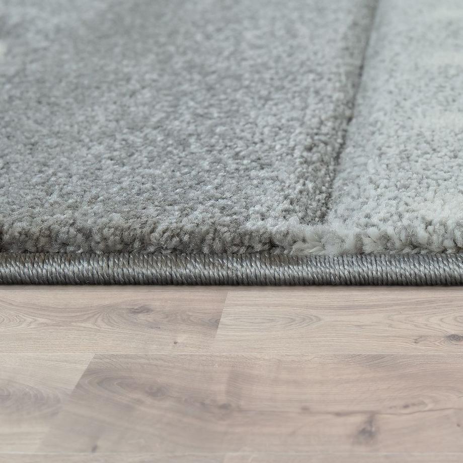 Paco Home Kinderteppich Kariert Wolken Sterne  