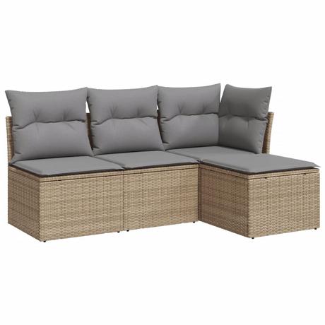 VidaXL Garten sofagarnitur poly-rattan  