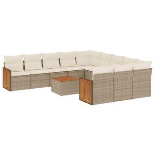 VidaXL Garten sofagarnitur poly-rattan  