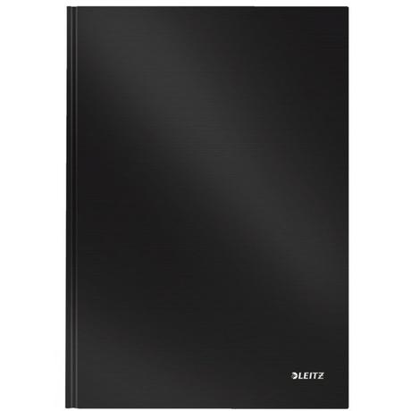 Leitz LEITZ Notizbuch Solid, Hardcover A4 46640095 kariert schwarz  