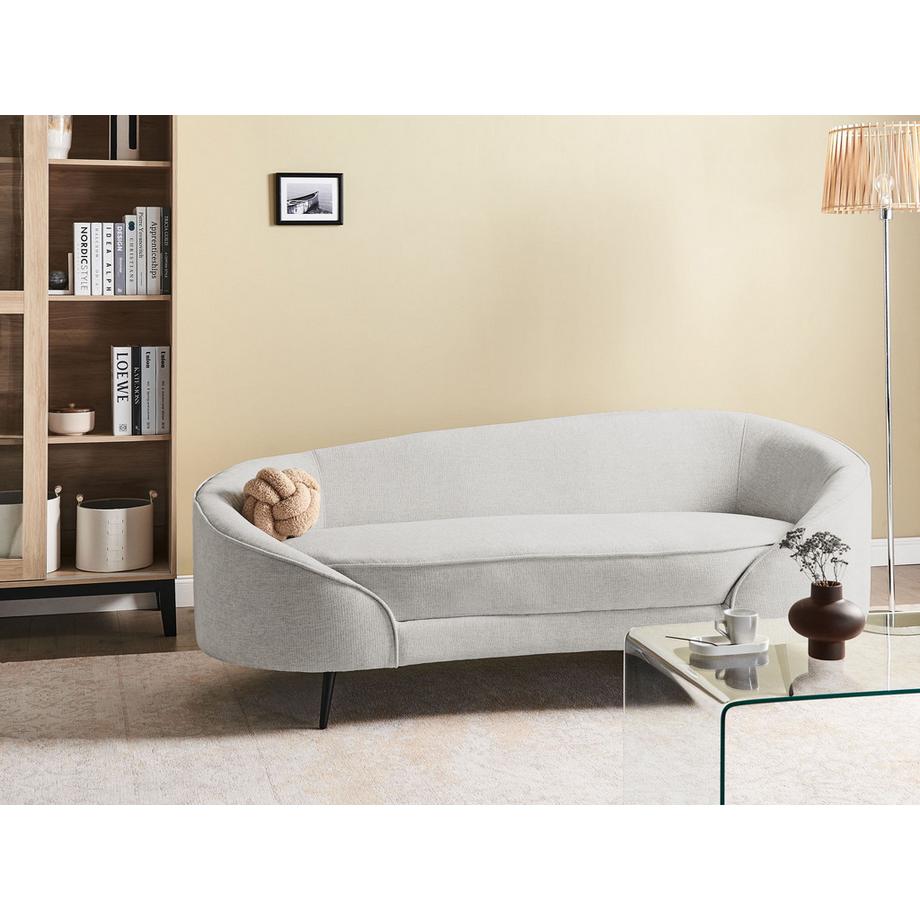 Beliani 2 Sitzer Sofa aus Stoff  SAVAR  