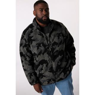 Sthuge  Giacca di teddy con camouflage e collo alto, fino alla tg. 8XL 