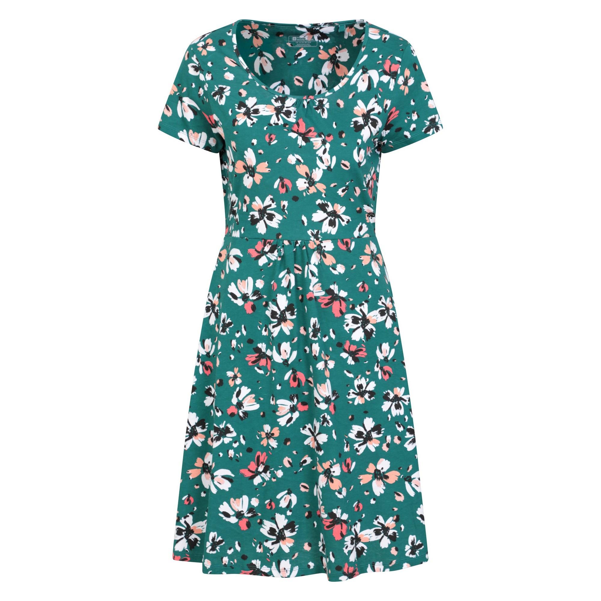 Image of Essentials Lora Kleid Mit Ausgestelltem Rock Damen Taubenblau 38