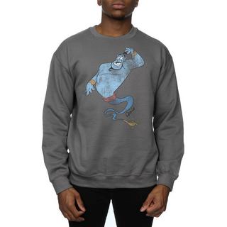 Aladdin Genie Print Sweatshirt Classique  