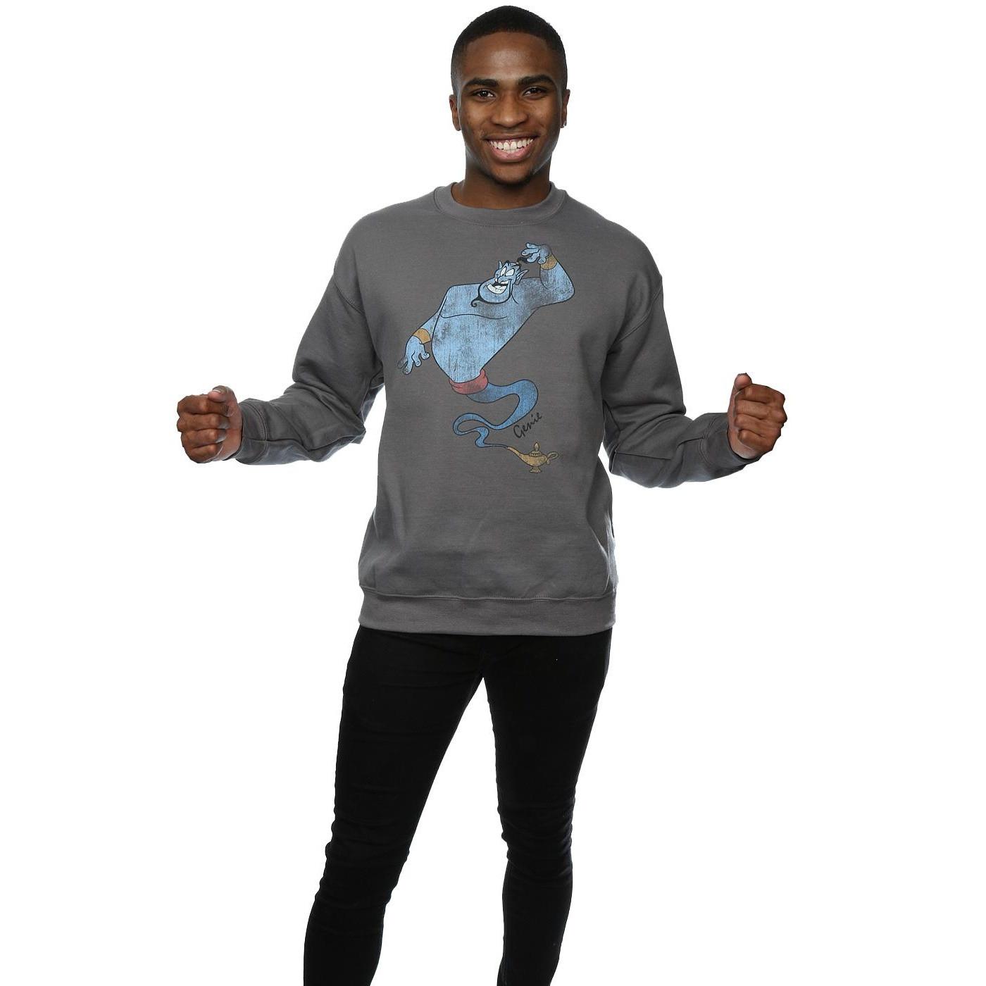 Aladdin Genie Print Sweatshirt Classique  