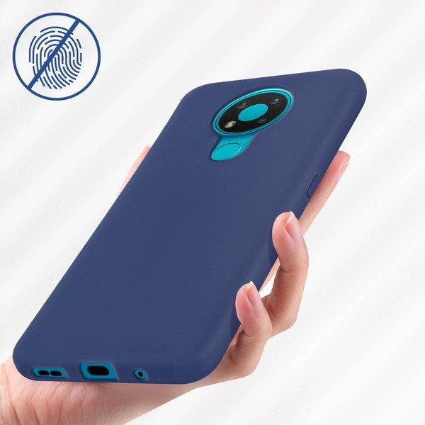 Avizar  Cover Nokia 3.4 Silicone Blu Notte 