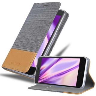 Cadorabo  Housse compatible avec Lenovo K6 / K6 POWER - Coque de protection avec fermeture magnétique, fonction de support et compartiment pour carte 