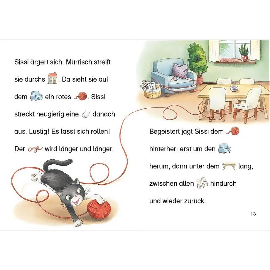 Bildermaus - Katzengeschichten Moser, Annette; Broska, Elke (Illustrationen) Couverture rigide 