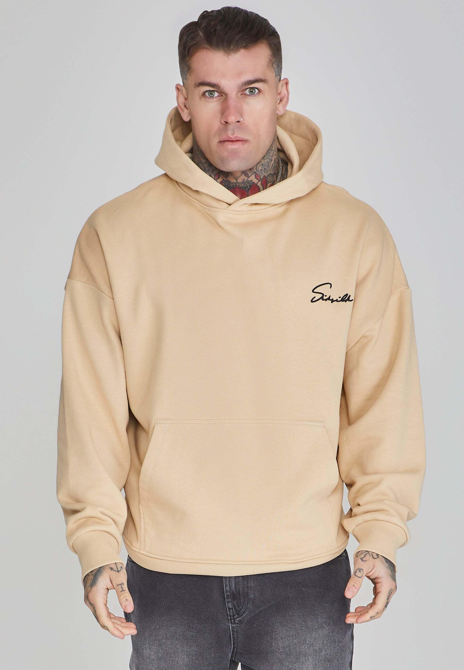 Image of Hoodie Script Hoodie Herren Beige S