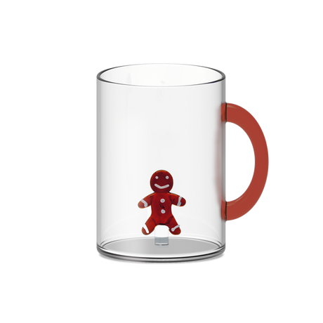WD Lifestyle Tasse bonhomme de pain d'épice 3D  