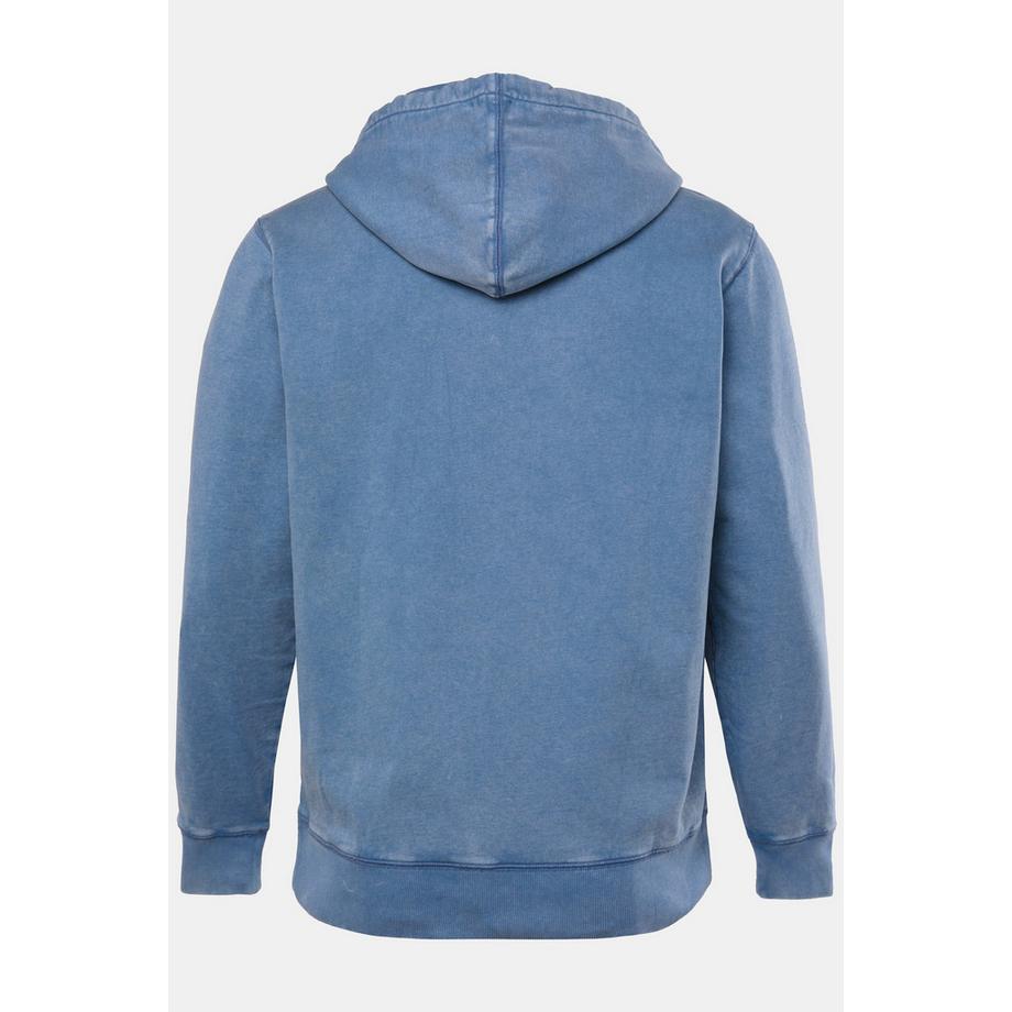 JP1880 Sweatjacke Kängurutasche Vintage Look  