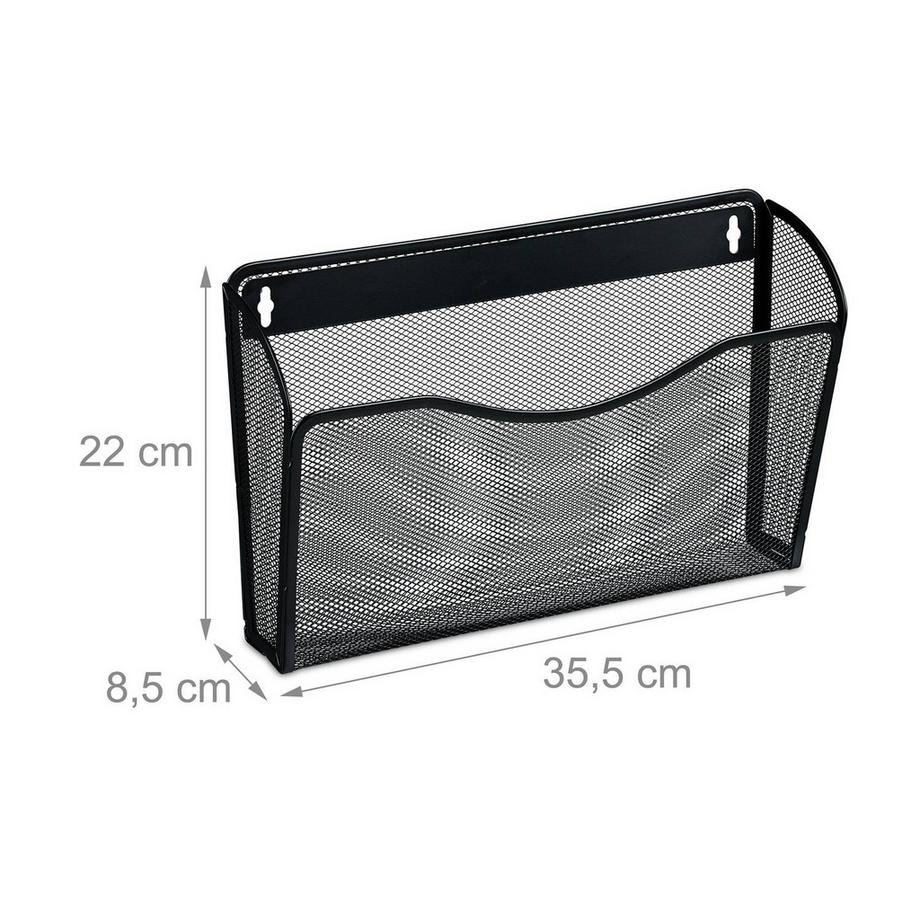 Northio Lot de 3 porte-journaux muraux  