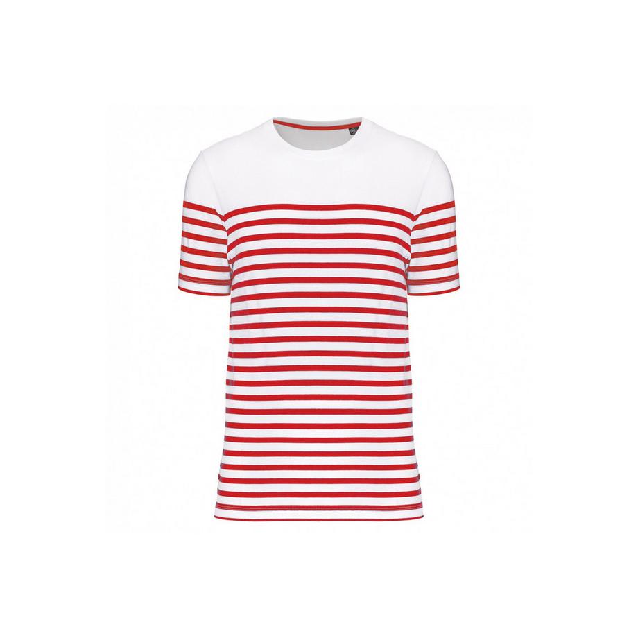 Kariban Marine Gestreiftes T-Shirt  