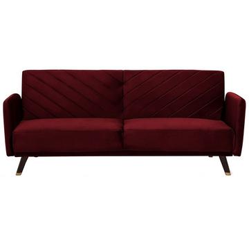 Schlafsofa aus Samtstoff Glamourös SENJA