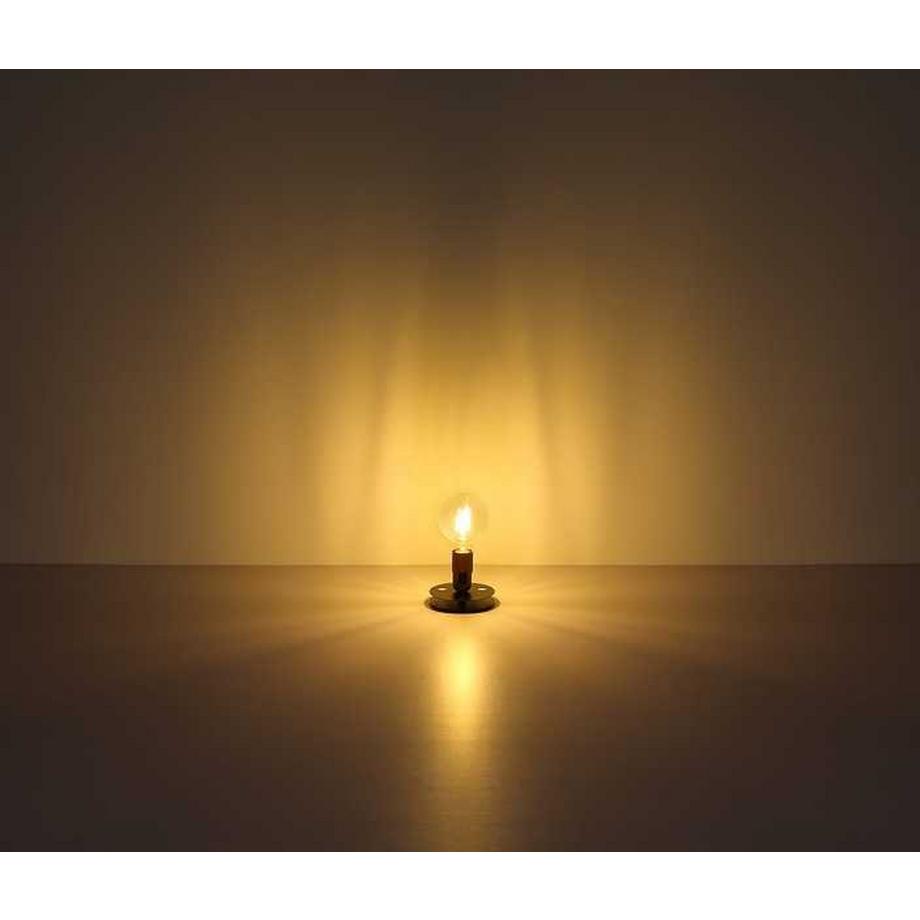 mutoni Lampe à poser Johanna métal noir mat 1xE27  