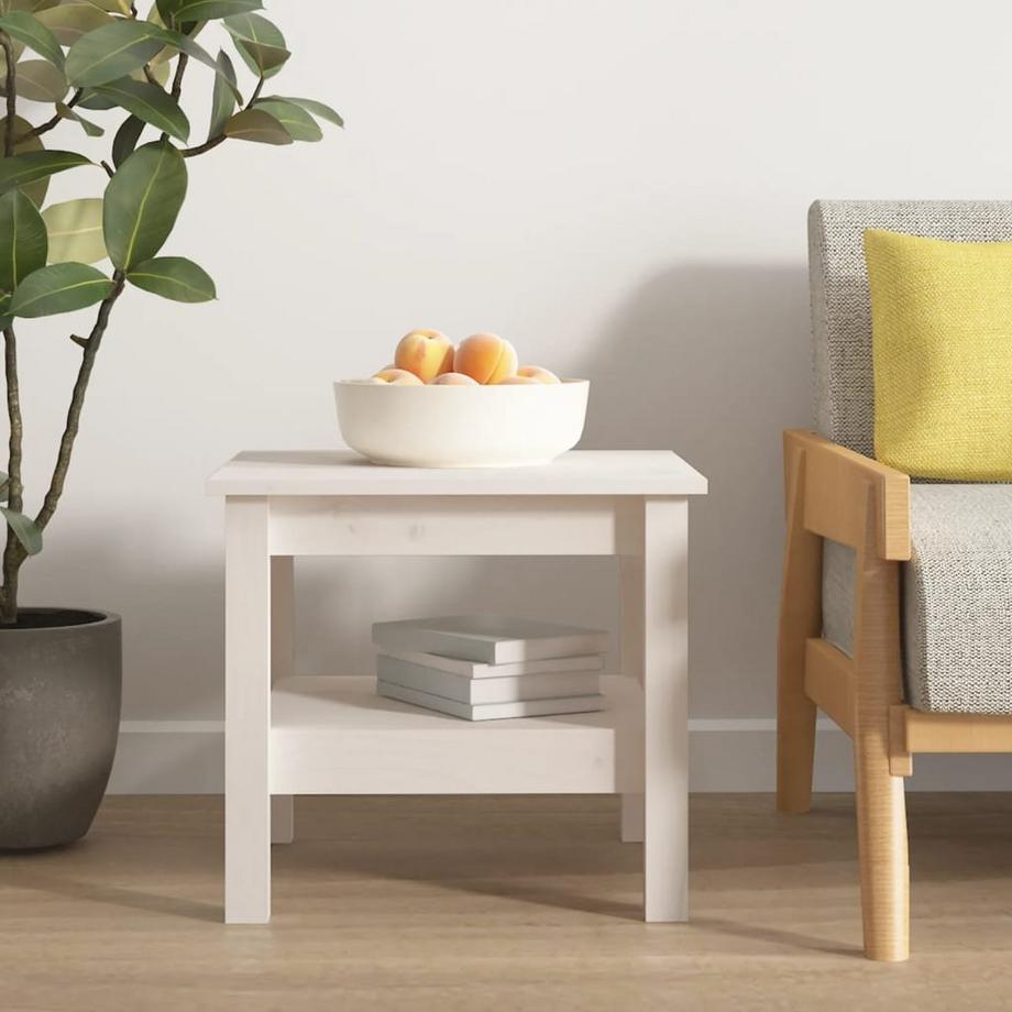 VidaXL Table basse bois de pin  