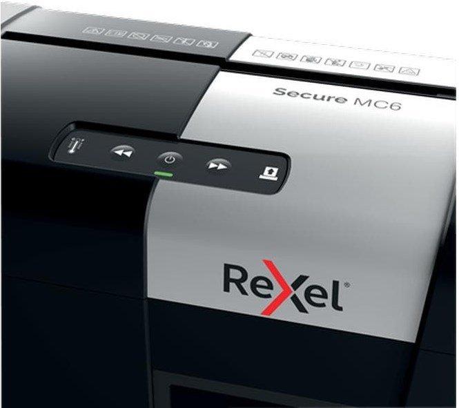 Rexel  REXEL Aktenvernichter Secure 2020130EU MC6, P-5, 18lt 