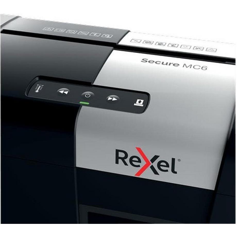 Rexel REXEL Aktenvernichter Secure 2020130EU MC6, P-5, 18lt  