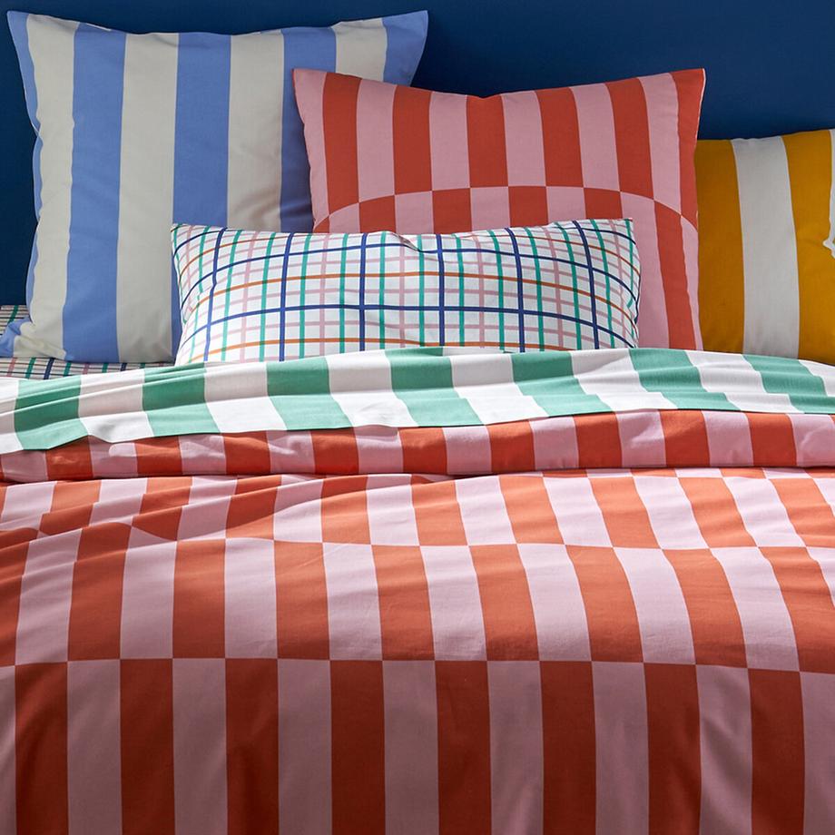 La Redoute Intérieurs Housse de couette Tabaka 50% coton recyclé  