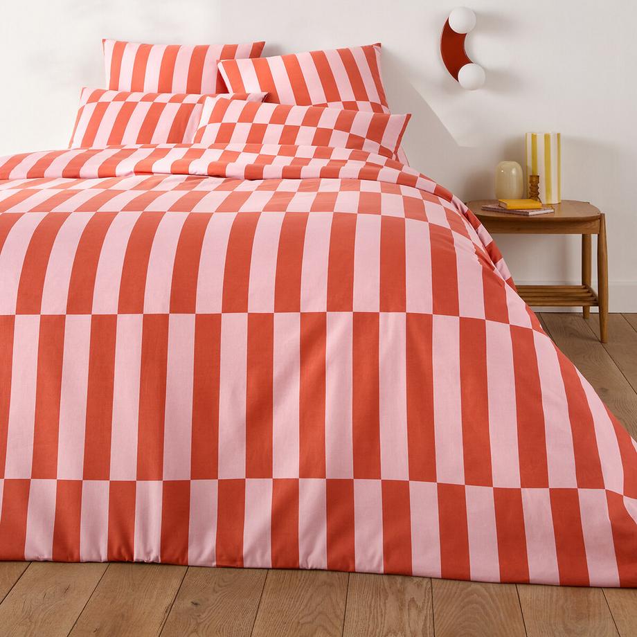 La Redoute Intérieurs Housse de couette Tabaka 50% coton recyclé  