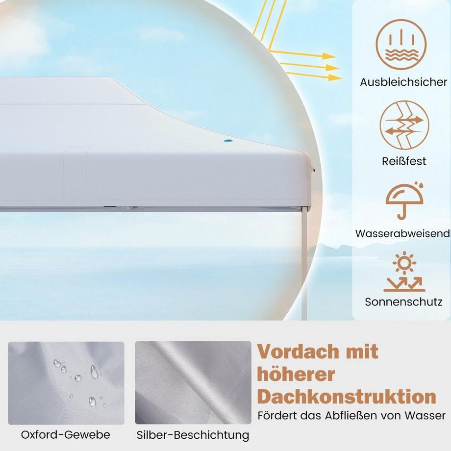 Northix Pop-Up-Pavillon mit Rolltasche  