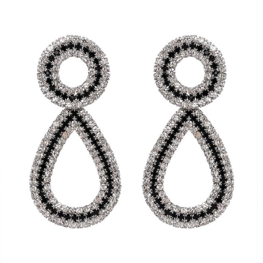 Doppelte Tropfenohrringe