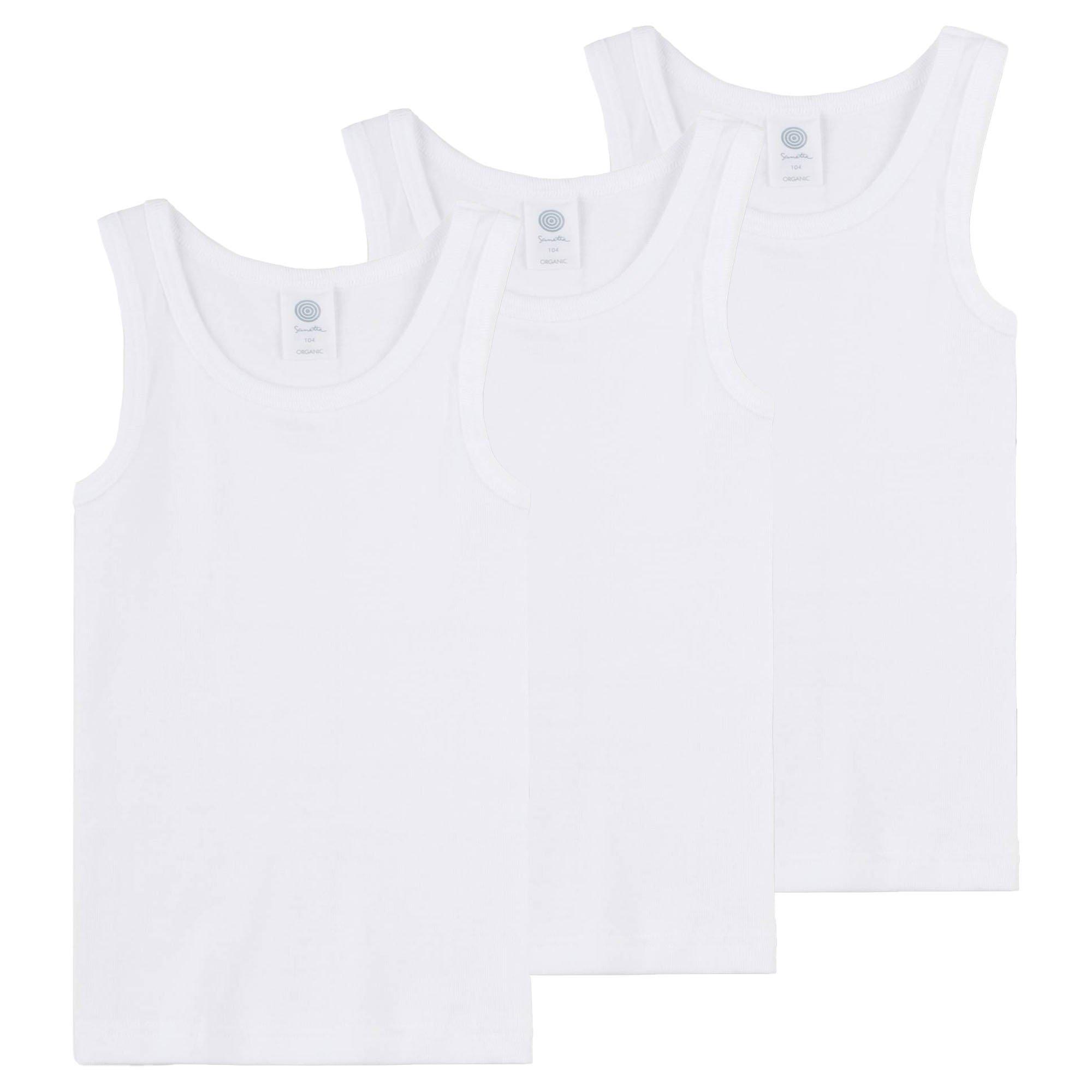 Image of Unterhemd Jungen Weiss 104