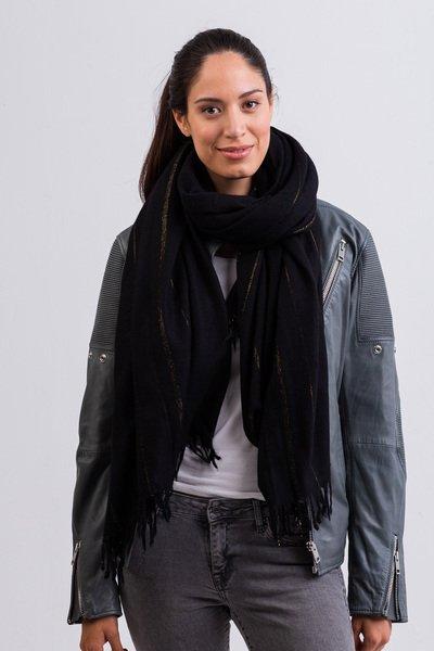 CASH-MERE.CH Cashmere Lurex Sciarpa  