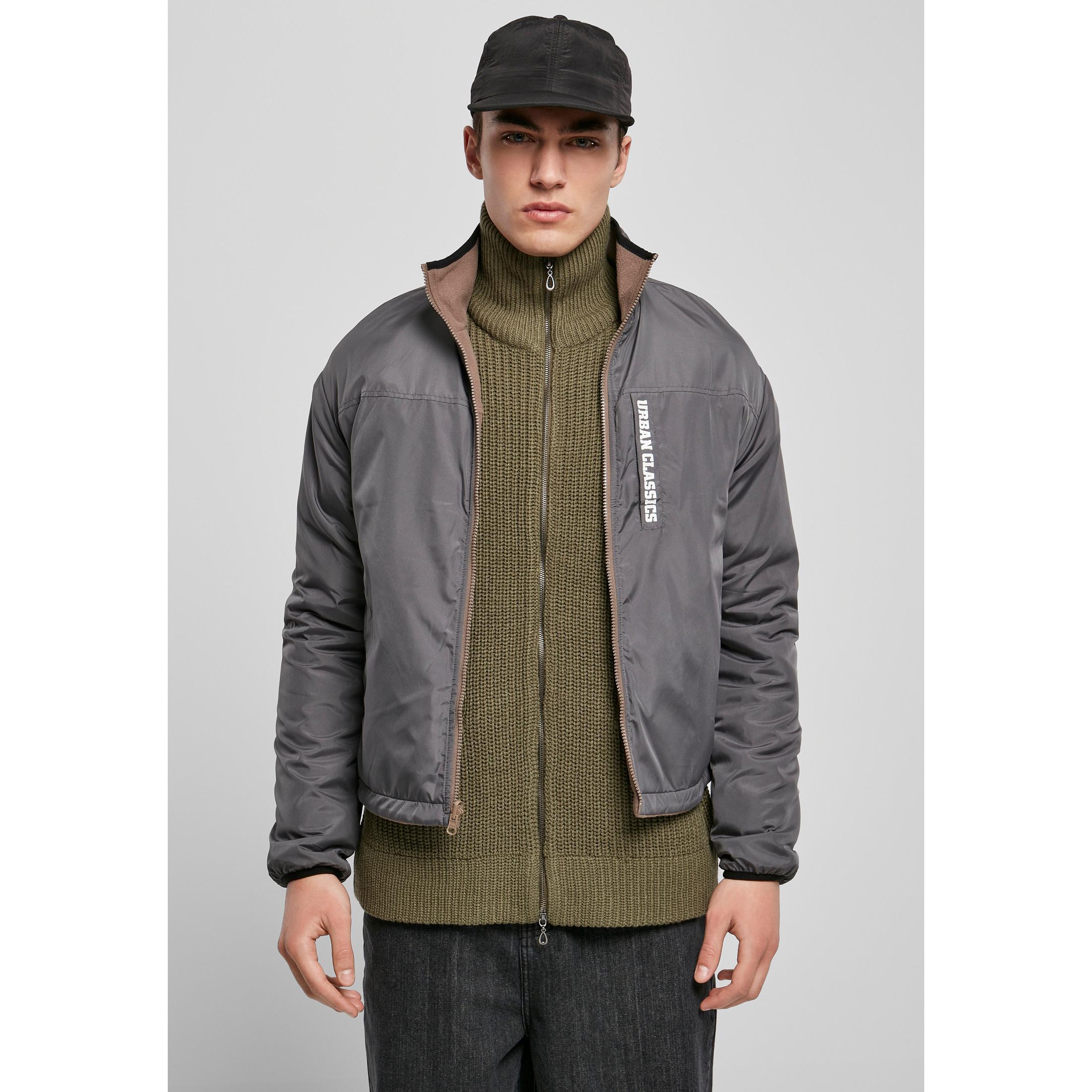 URBAN CLASSICS Wendbare Fleecejacke  
