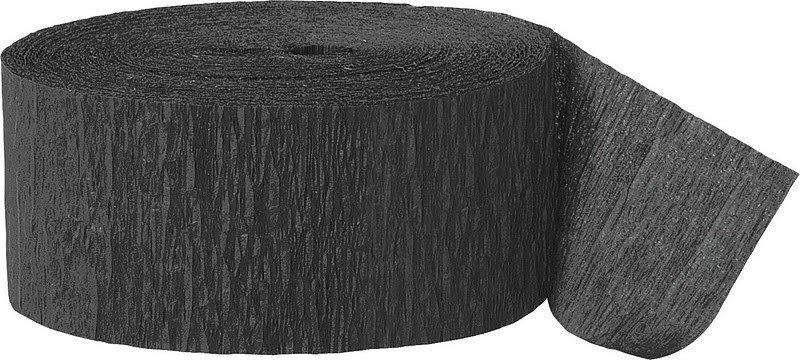 Image of Rolle Krepppapier Unisex Schwarz