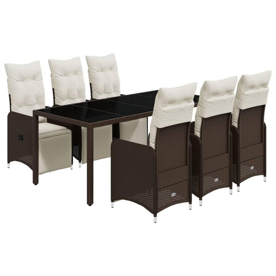 VidaXL Bistro set poly-rattan  